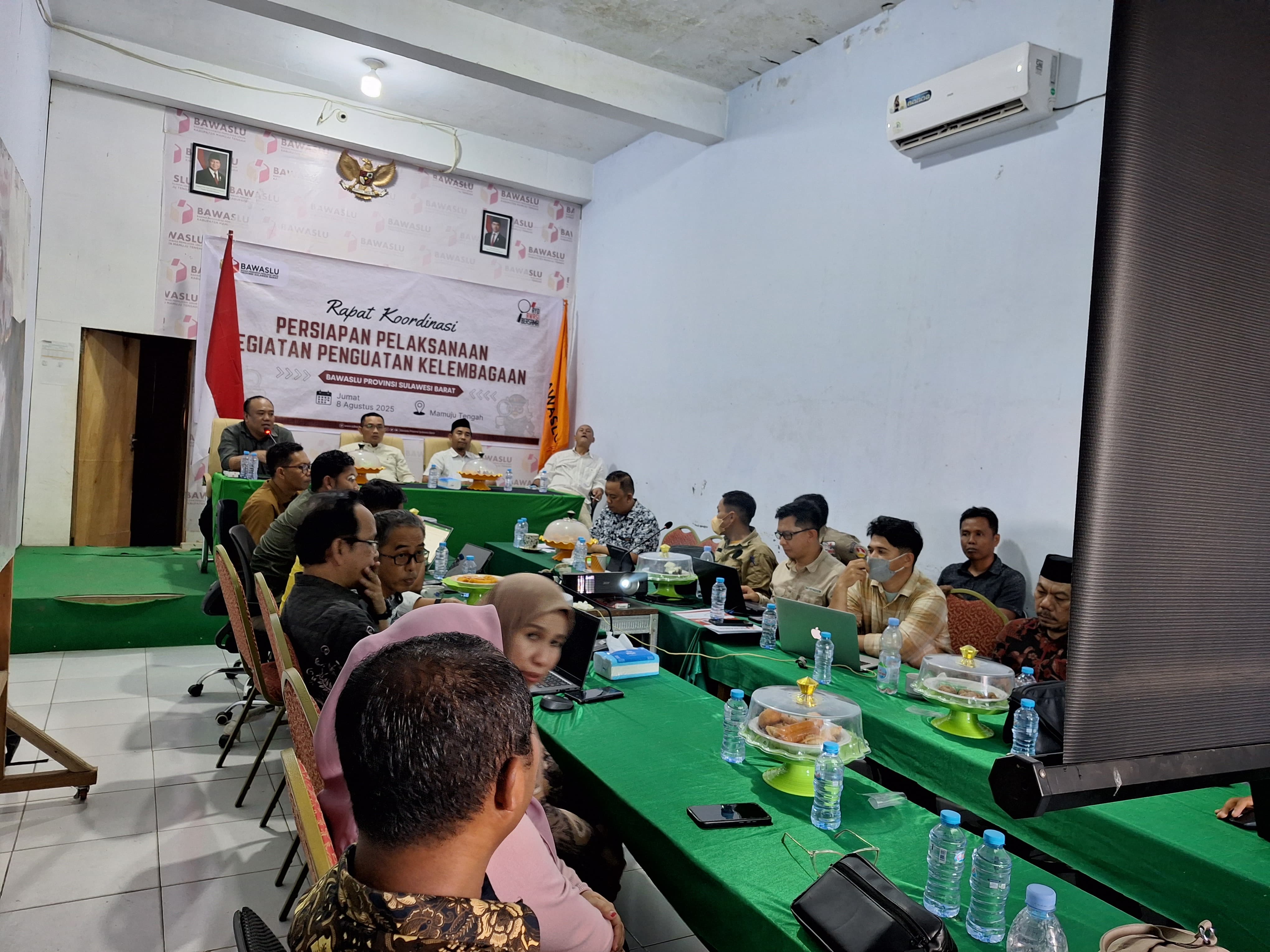 Rakor Persiapan Penguatan Kelembagaan dengan Mitra Kerja