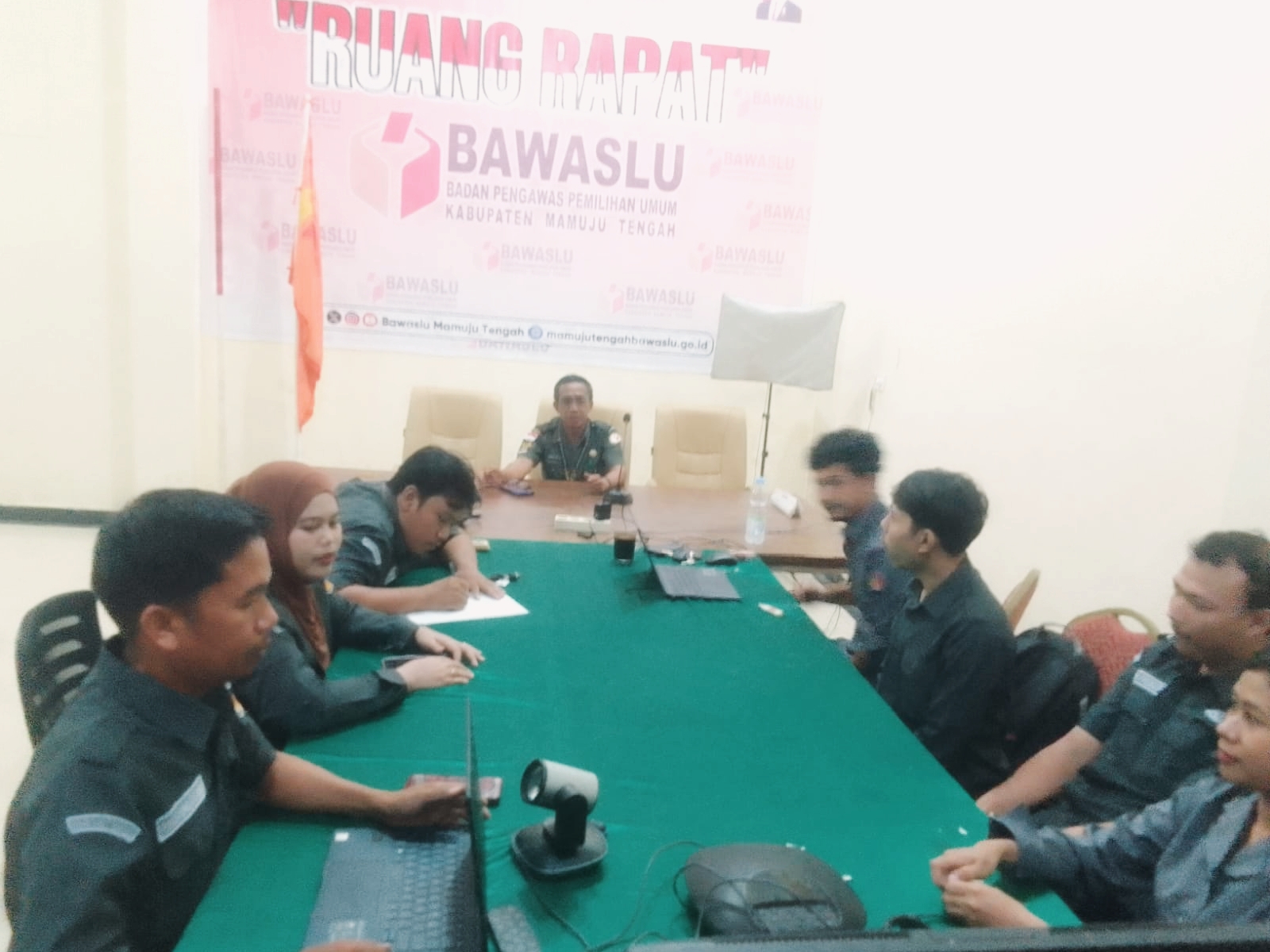 Rapat Internal Bawaslu Mamuju Tengah