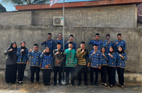 Bawaslu Mamuju Tengah laksanakan Upacara HUT RI Ke - 81