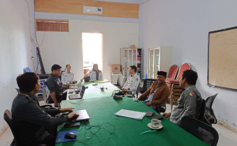 Bawaslu Mamuju Tengah Menerima Kunjungan KPU Mamuju Tengah