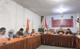 Kordiv HPPH Bawaslu Mamuju Tengah Mengawasi Langsung Rapat Pleno PDPB
