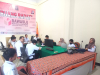 Foto sedang rapat bersama sekretariat Bawaslu Mamuju tengah